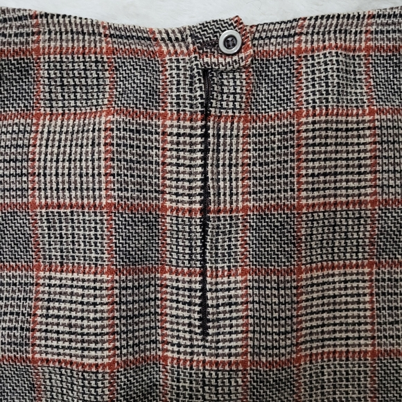 Pendelton Houndstooth skirt 100% pure wool - Picture 3 of 11